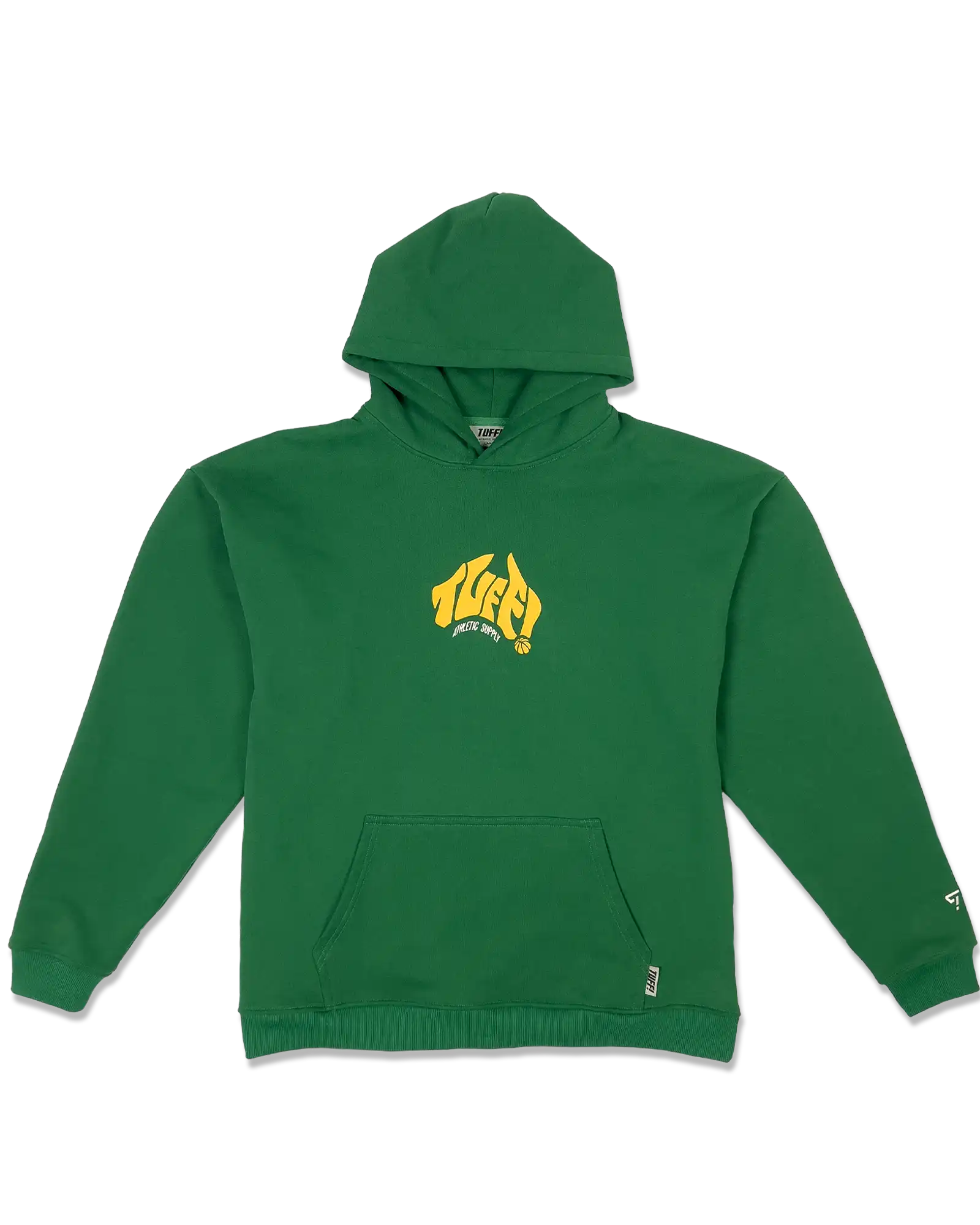 TUFF! AU GREEN HOODIE