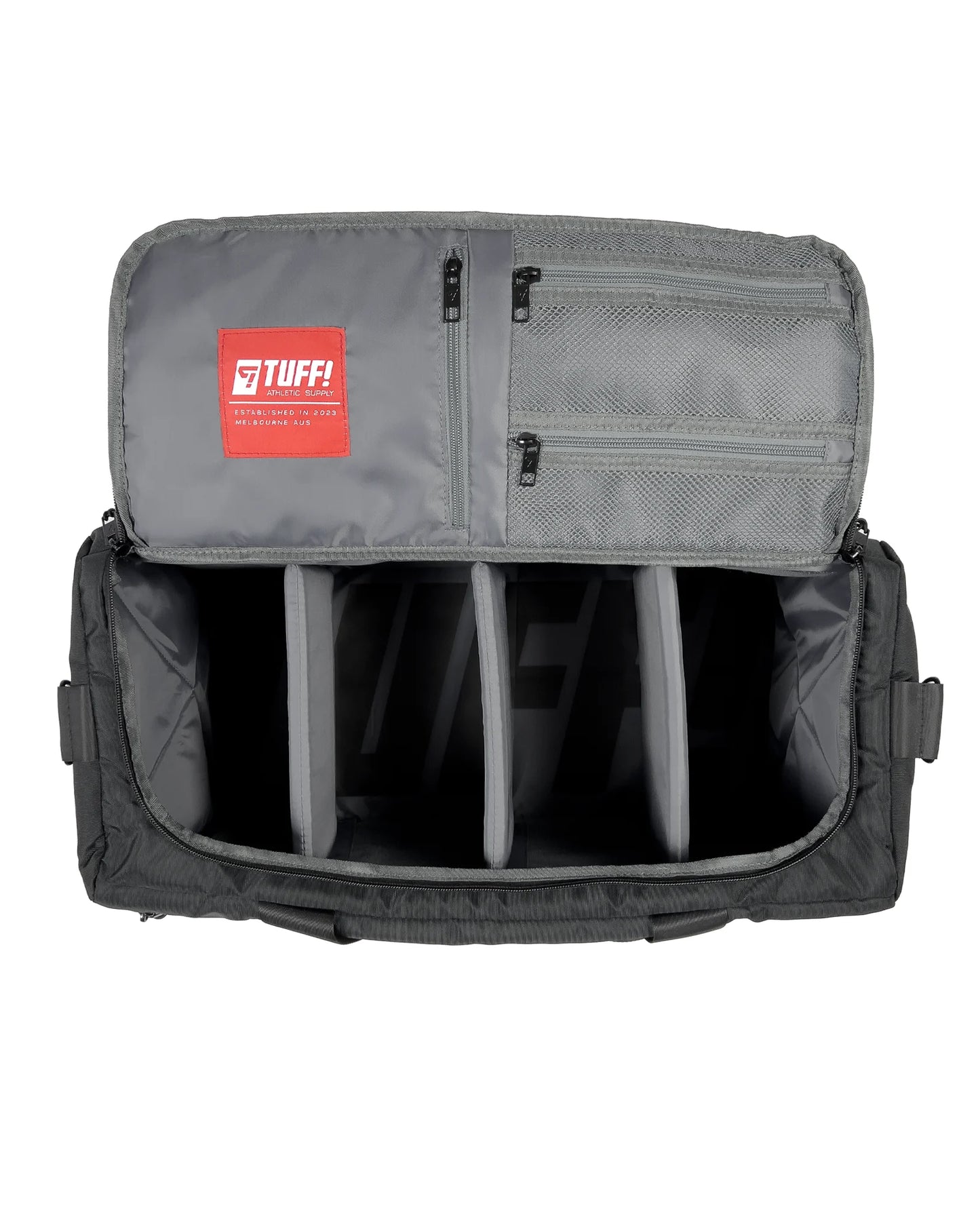 TUFF! TRAVEL DUFFLE BAG BLACK