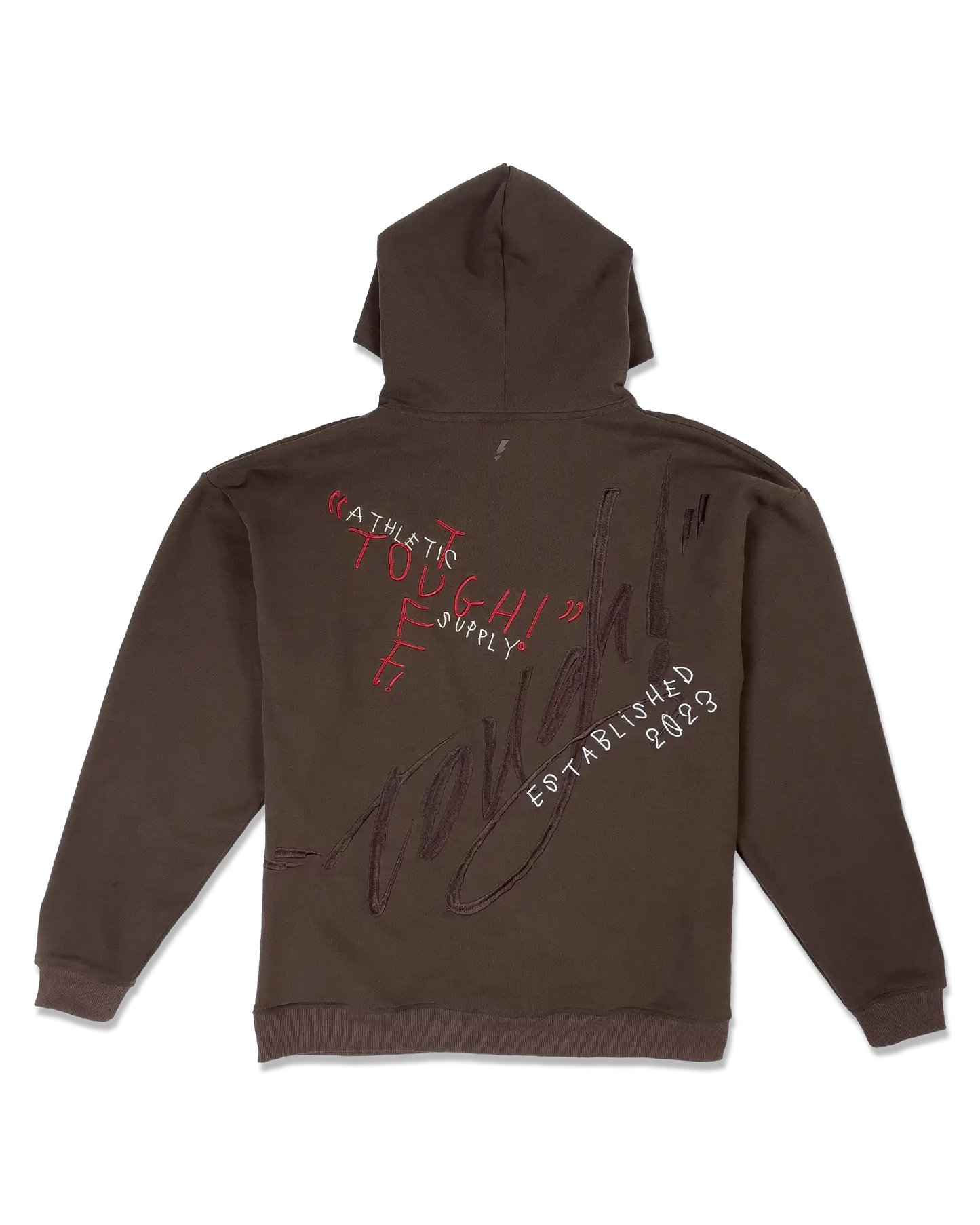 TUFF! CACTUS BROWN HOODIE