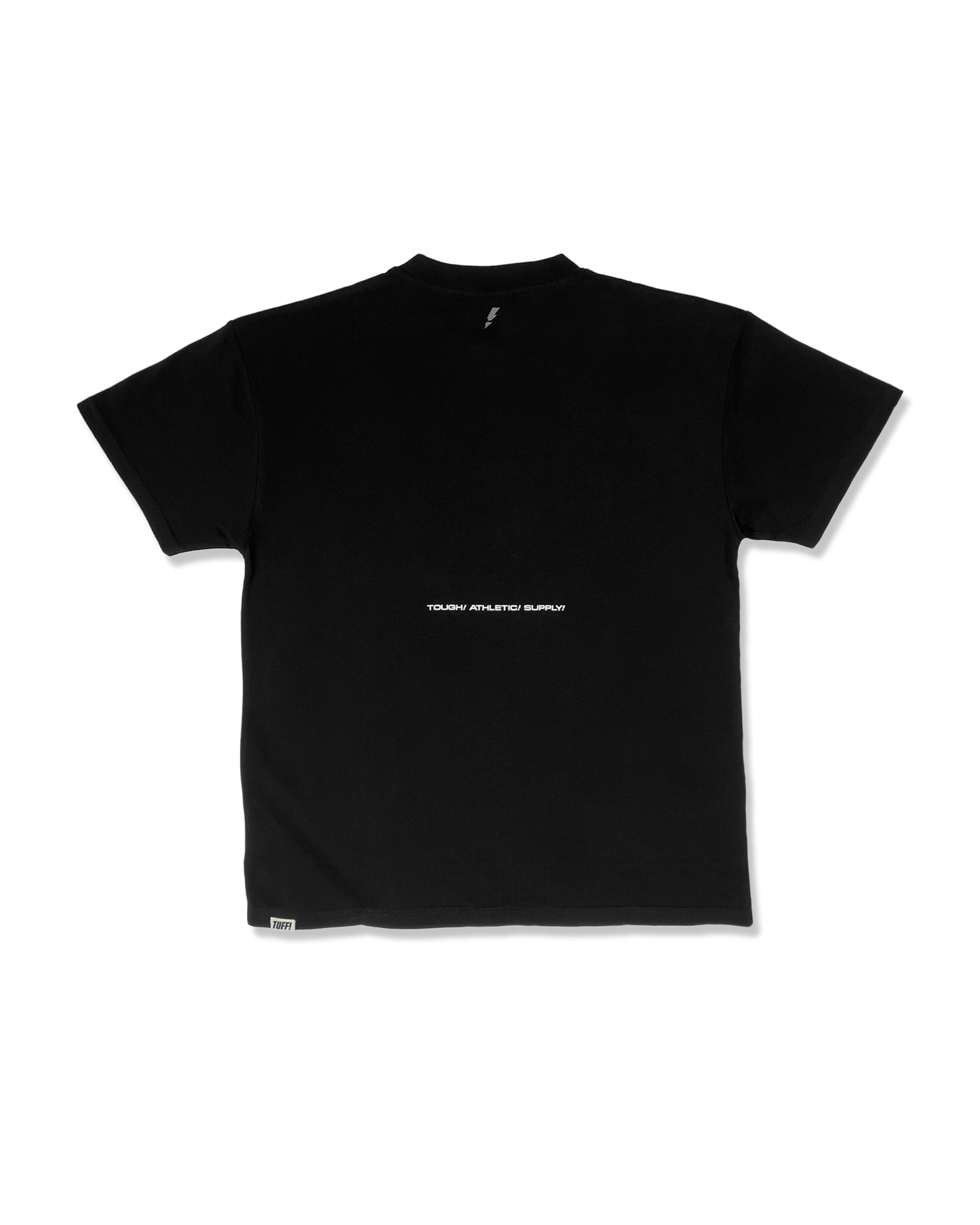 TUFF! LOGO BLACK T-SHIRT