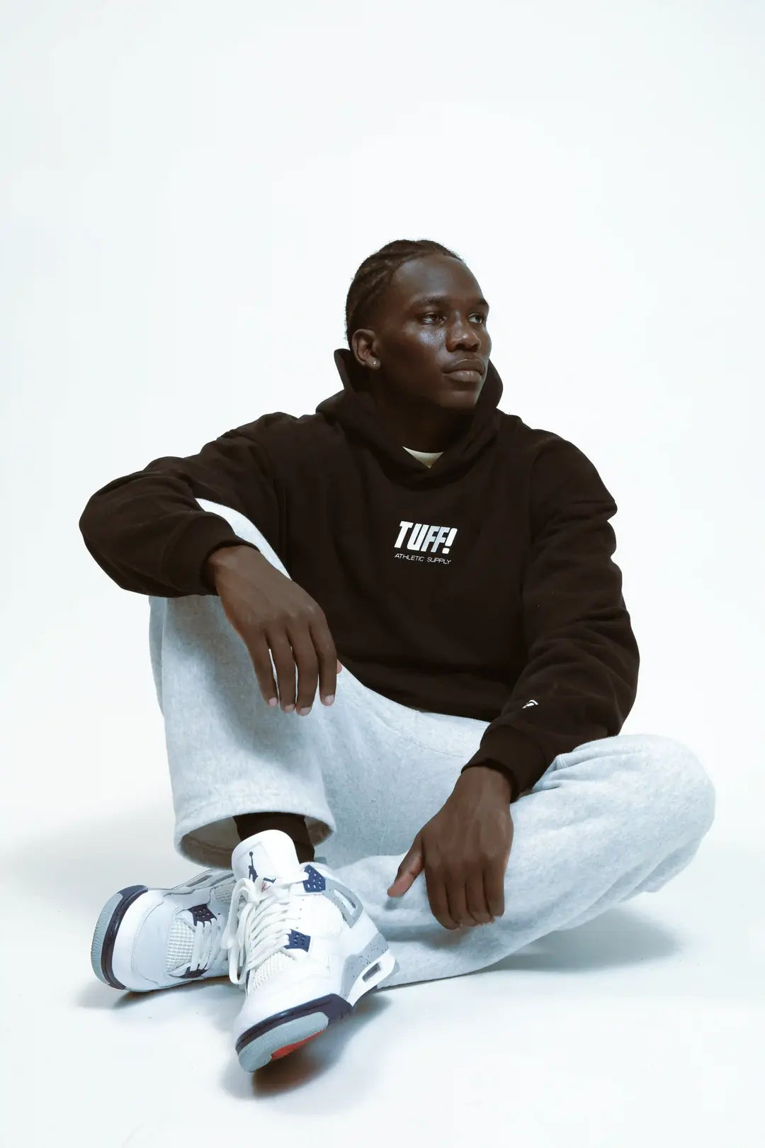 TUFF! BLACK HOODIE