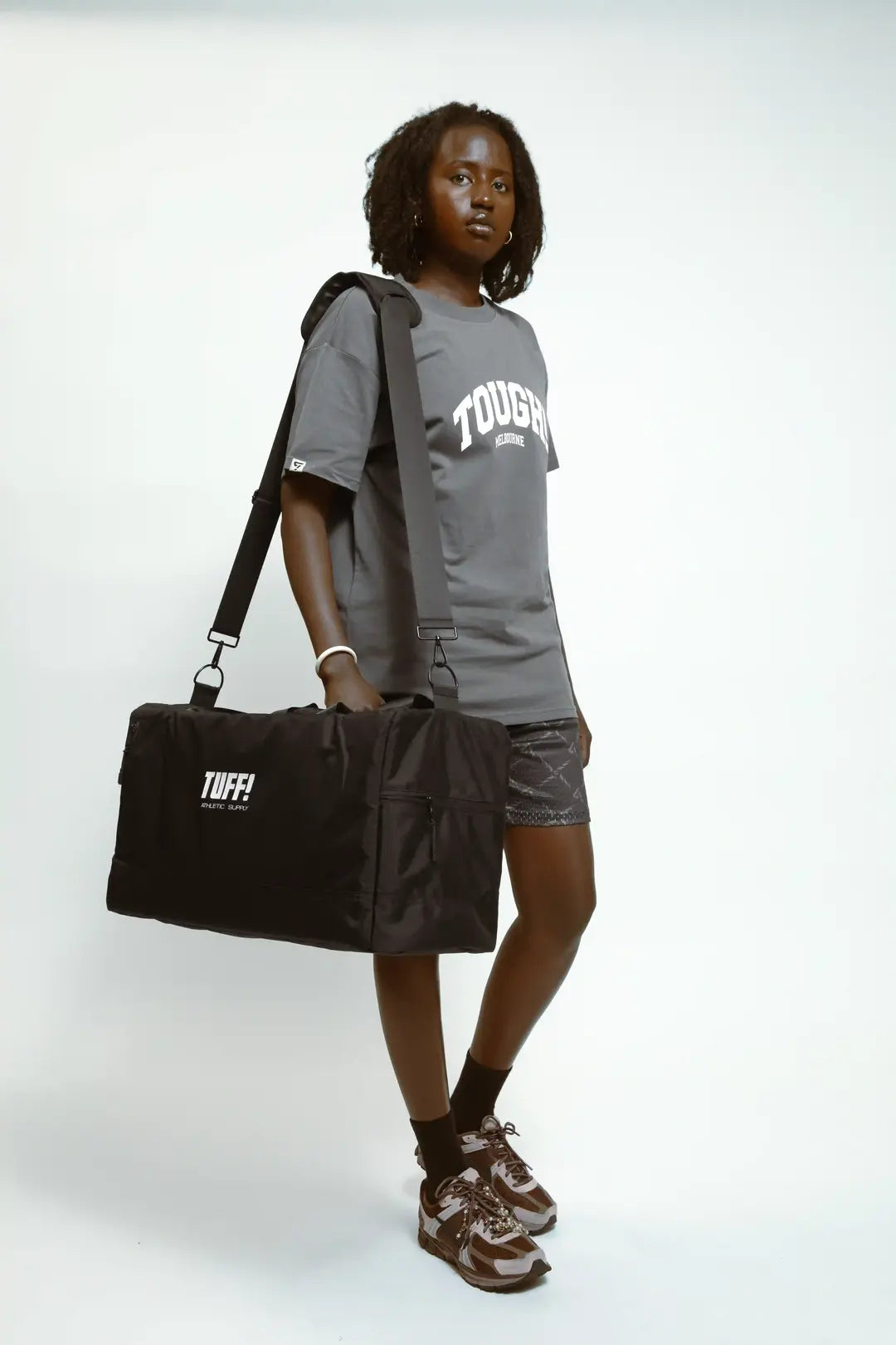 TOUGH! MELBOURNE GREY T-SHIRT