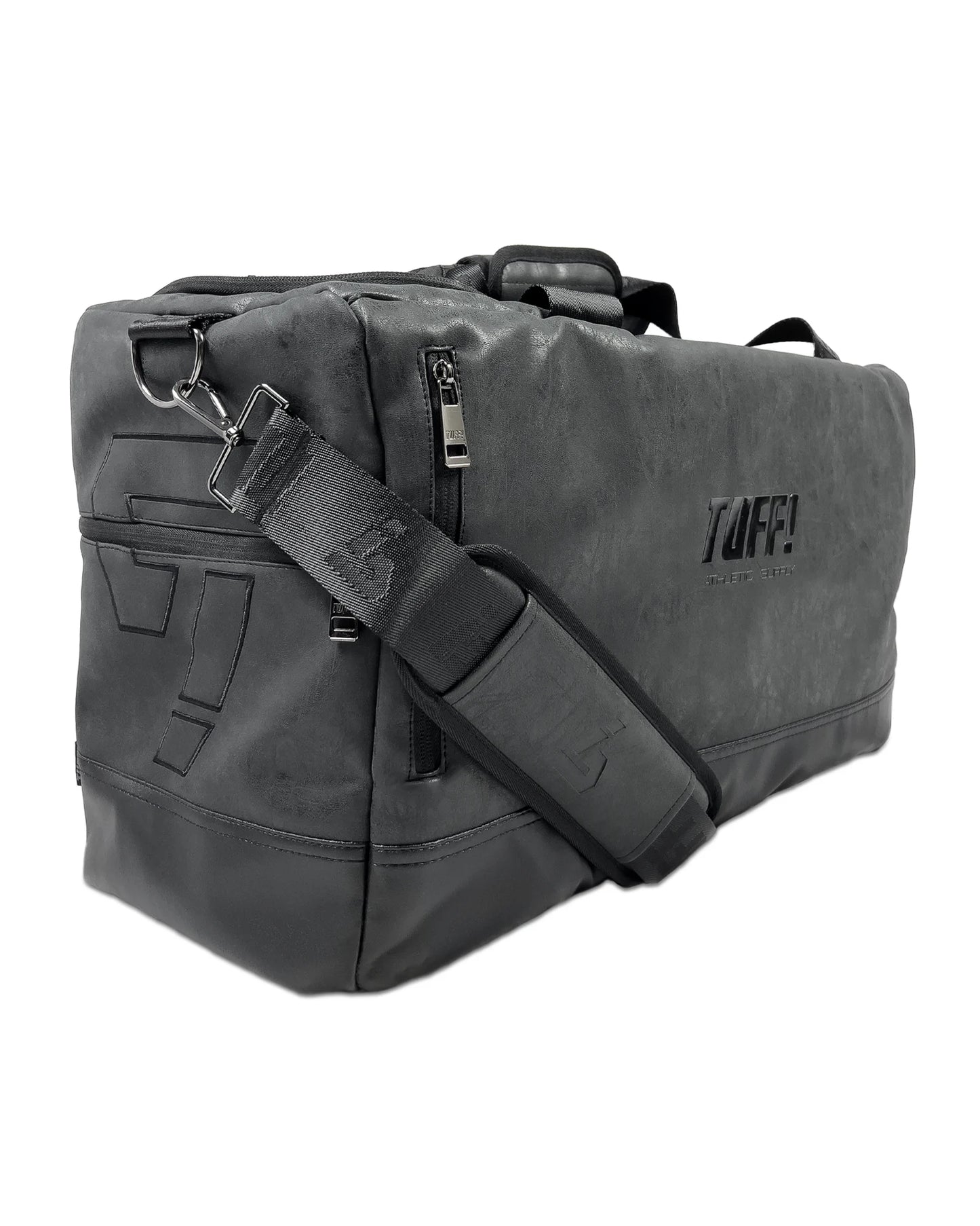 TUFF! PREMIUM TRAVEL DUFFLE BAG BLACK