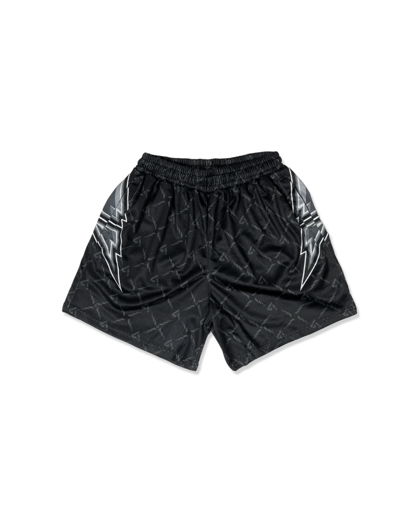 TUFF! BOLT BLACK SHORTS