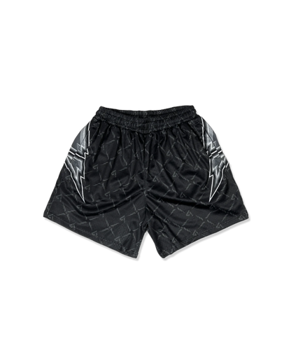 TUFF! BOLT BLACK SHORTS