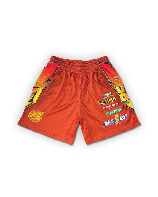 TUFF! MCQUEEN SHORTS RED