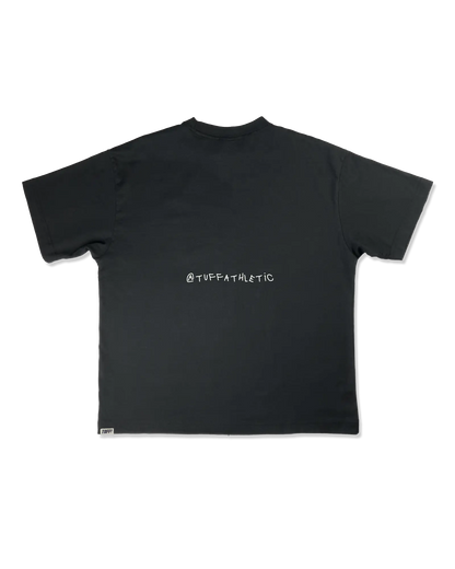 TUFFuk They Doin? Cat Black T-Shirt