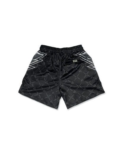 TUFF! BOLT BLACK SHORTS